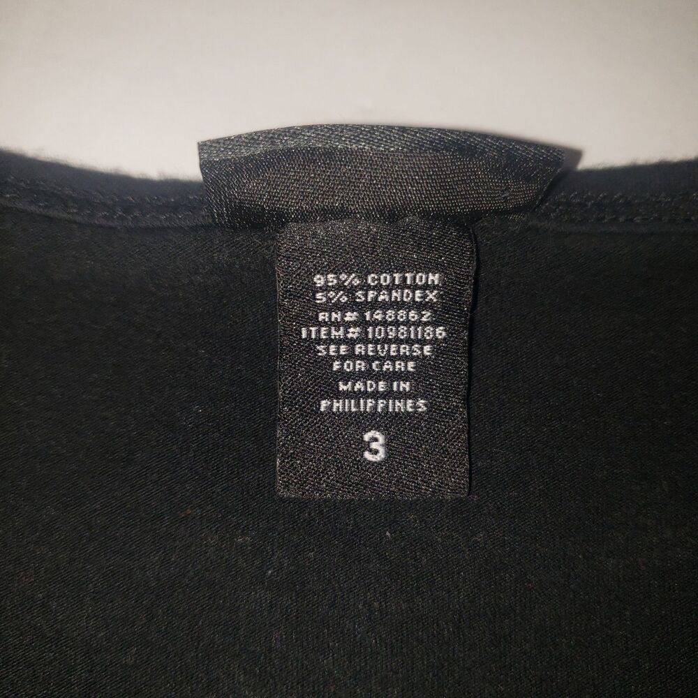 TORRID Black Zipper Tunic Top Womens Plus Size 3 - Picture 4 of 6